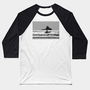 L'Abeille Bourbon et le surfeur Baseball T-Shirt